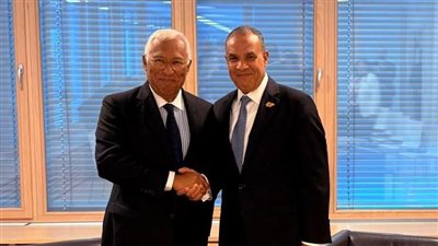 وزير الخارجية يلتقي مع رئيس المجلس الأوروبي