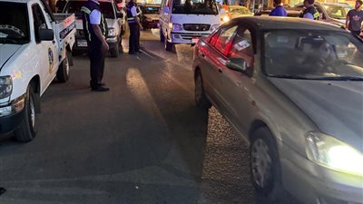 حملات مرورية مكثفة على التاكسي والسرفيس بالدقهلية 