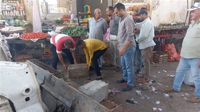 حملة لإزالة الإشغالات من 