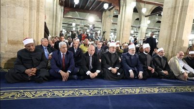 الأزهر الشريف يحتفي بذكرى المولد النبوي بحضور قيادات دينية وسياسية
