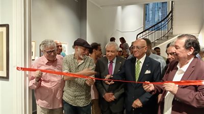 بالصور.. سلماوي وأبو غازي والكومي يفتتحون 3 معارض تشكيلية بجاليري ضي الزمالك