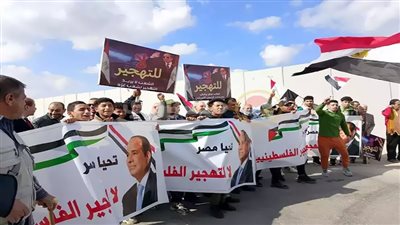 من المثقفين إلى الرئيس: كلنا معك ضد التهجير 