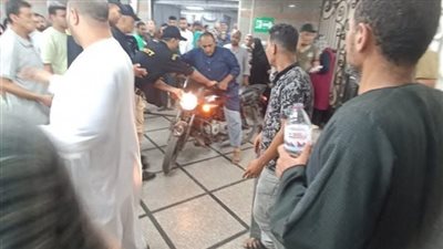 مدير مستشفيات جامعة بنها يعلق على اقتحام استقبال المستشفى بدراجة نارية
