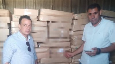 ضبط 300 كرتونة أسماك هارنج وسردين منتهية الصلاحية بالبحيرة