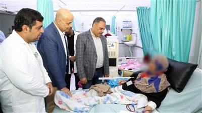 محافظ الشرقية يتفقد مستشفى القرين المركزي ويؤكد: صحة المواطن أولوية