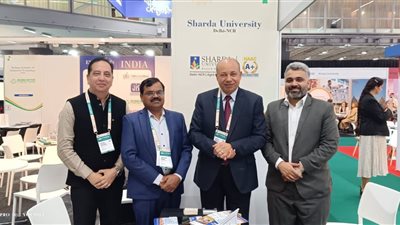 جامعتا المنصورة و الأهلية تشاركان في المؤتمر الأوروبي للتعليم الدولي بالسويد