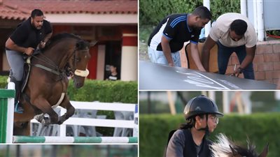 الاستعدادات النهائية لبطولة الدوري المصري للفروسية موسم بسموحة