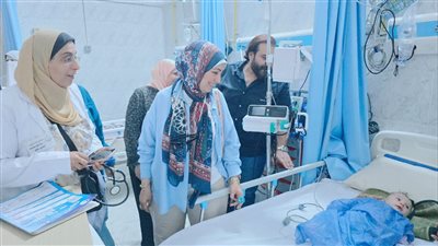 وكيل الصحة بالفيوم فى جولة لوحدات صحية بمركزى الفيوم واطسا 