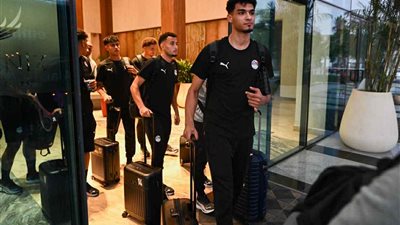 بعثة منتخب مصر للشباب تغادر إلى تشيلي لخوض كأس العالم