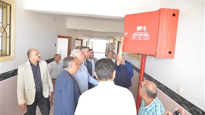 محافظ الدقهلية يتفقد مدرسة طارق بن زياد بنبروه 