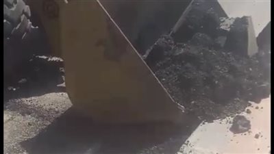 إزالة مطب عشوائي بالمجاورة 77 بالعاشر من رمضان حفاظًا على سلامة المواطنين