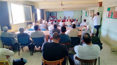 وكيل زراعة البحيرة يطالب جمعيات الميكنة بضرورة توفير المعدات الزراعية لخدمة المزارعين 