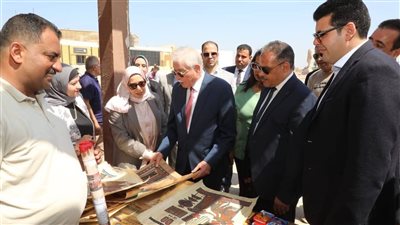 مستشار رئيس الجمهورية للتنمية المحلية يزور آثار تل بسطا ويشيد بعظمة الحضارة المصرية