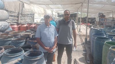 ضبط 3 أطنان أغذية منتهية الصلاحية ومجهولة المصدر بالبحيرة 