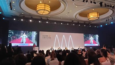  بحضور ساويرس ويسرا.. انطلاق فعاليات المؤتمر الصحفي لمهرجان الجونة السينمائي