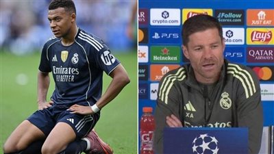 تشابي ألونسو يعلق على مستقبل مبابي مع ريال مدريد والتتويج بدوري الأبطال