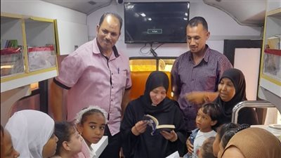 انطلاق فعاليات مكتبة مصر العامة المتنقلة بقنا داخل مدارس أبوتشت
