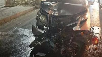 مصرع شاب وإصابة اثنين في حادث تصادم بمركز بدر بالبحيرة