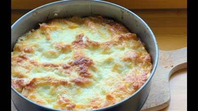 طريقة عمل مكرونة بالبشاميل والدجاج