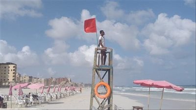 بسبب اضطراب فى حالة البحر... اغلاق شواطئ الاسكندرية اخر جمعة فى الاجازة الصيفية  