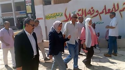 نائبة المحافظ تتابع جاهزية المدارس استعدادًا للعام الدراسي الجديد