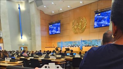 مجلس الشباب المصري يشارك في الدورة الستين لمجلس حقوق الإنسان بالأمم المتحدة بجنيف 