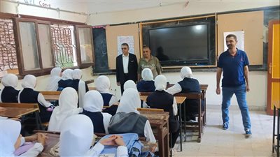وكيل تعليم أبو تشت: نحرص على الانضباط وتوفير بيئة تعليمية مناسبة للطلاب