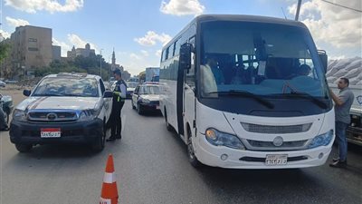 محافظ الدقهلية يتابع حملة مشتركة للكشف عن تعاطي المواد المخدرة بدائري بالمنصورة 