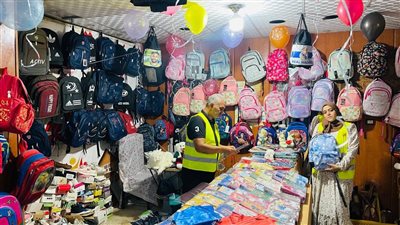 تضامن الدقهلية تتابع توزيع الزي المدرسي على المستفيدين من معرض كساء