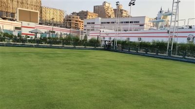 استعدادات خاصة لافتتاح ملعب الكروكيه الدولي بنادي الزمالك (صور)