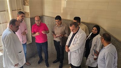 وكيل صحة الدقهلية يتفقد مستشفى المنزلة للاطمئنان على انتظام العمل 