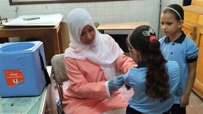 حملة لتطعيم نصف مليون تلميذ في الشرقية ضد الالتهاب السحائي 