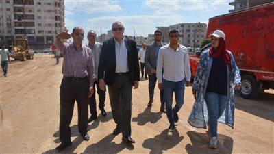 محافظ الغربية يتفقد مشروعات التطوير والرصف بمدينة طنطا