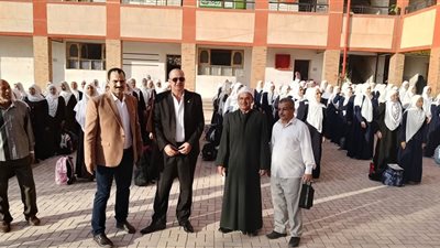 رئيس مدينة شبراخيت يتفقد معهد فتيات شبراخيت الأزهري 