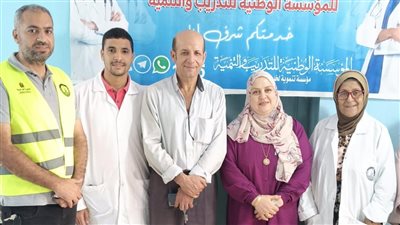 قافلة تنموية شاملة بقرية غزالة بالدقهلية لمحو الأمية والكشف الطبي  