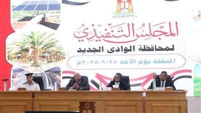 محافظ الوادي الجديد يترأس اجتماع المجلس التنفيذي 