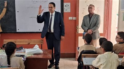 وكيل تعليم الغربية يتابع عدداً من مدارس غرب طنطا التعليمية