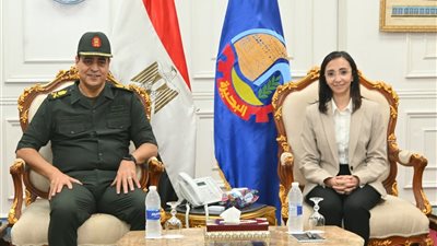 محافظ البحيرة تستقبل قائد المنطقة الشمالية العسكرية 