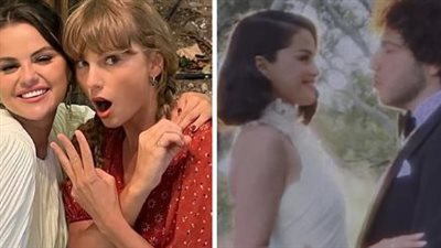 تايلور سويفت توجه كلمة مؤثرة إلى سيلينا جوميز في يوم زفافها