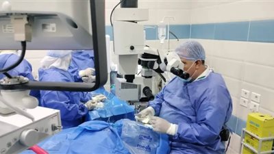 الفريق الطبي بمستشفى الرمد بدمنهور ينجح في إعادة البصر لمريض فاقد الرؤية