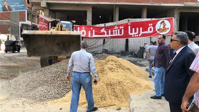 محافظ الدقهلية يأمر بالتحفظ على مواد البناء المستخدمة في عقار السنبلاوين