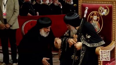 قداسة البابا تواضروس الثاني يلتقي شعب كاتدرائية القديس تواضروس المشرقي بصنبو