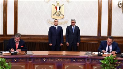 مدبولى  يشهد توقيع اتفاقية شراكة استراتيجية بين مجموعة صن رايز الفندقية ماينور 