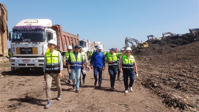 محافظ الدقهلية يتابع تنفيذ أنشطة مشروع تحسين نوعية المياه بمصرف كيتش