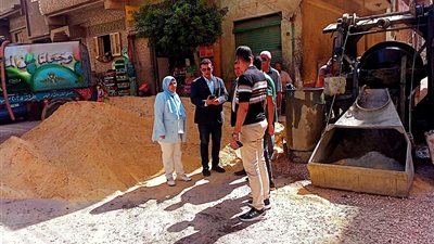 سكرتير عام الدقهلية يتفقد أعمال تطوير المناطق غير المخططة بمدينة بلقاس  