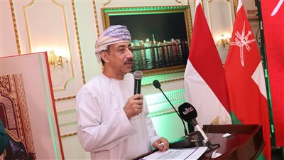 السفير عبد الله الرحبي خلال 