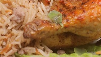 طريقة تحضير دجاج محشي بالأرز  