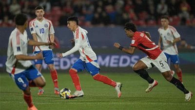 منتخب الشباب يتأخر بهدف أمام تشيلي في الشوط الأول