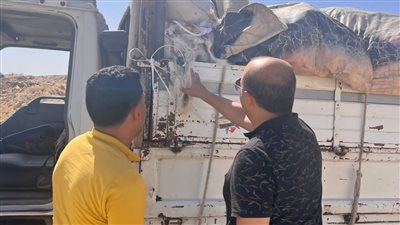 رئيس جهاز تنظيم إدارة المخلفات يتابع سير العمل بالمدفن الصحي بالعبور