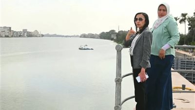 محافظ البحيرة تتفقد قناطر إدفينا بمركز رشيد  لمتابعة إرتفاع منسوب مياه النيل